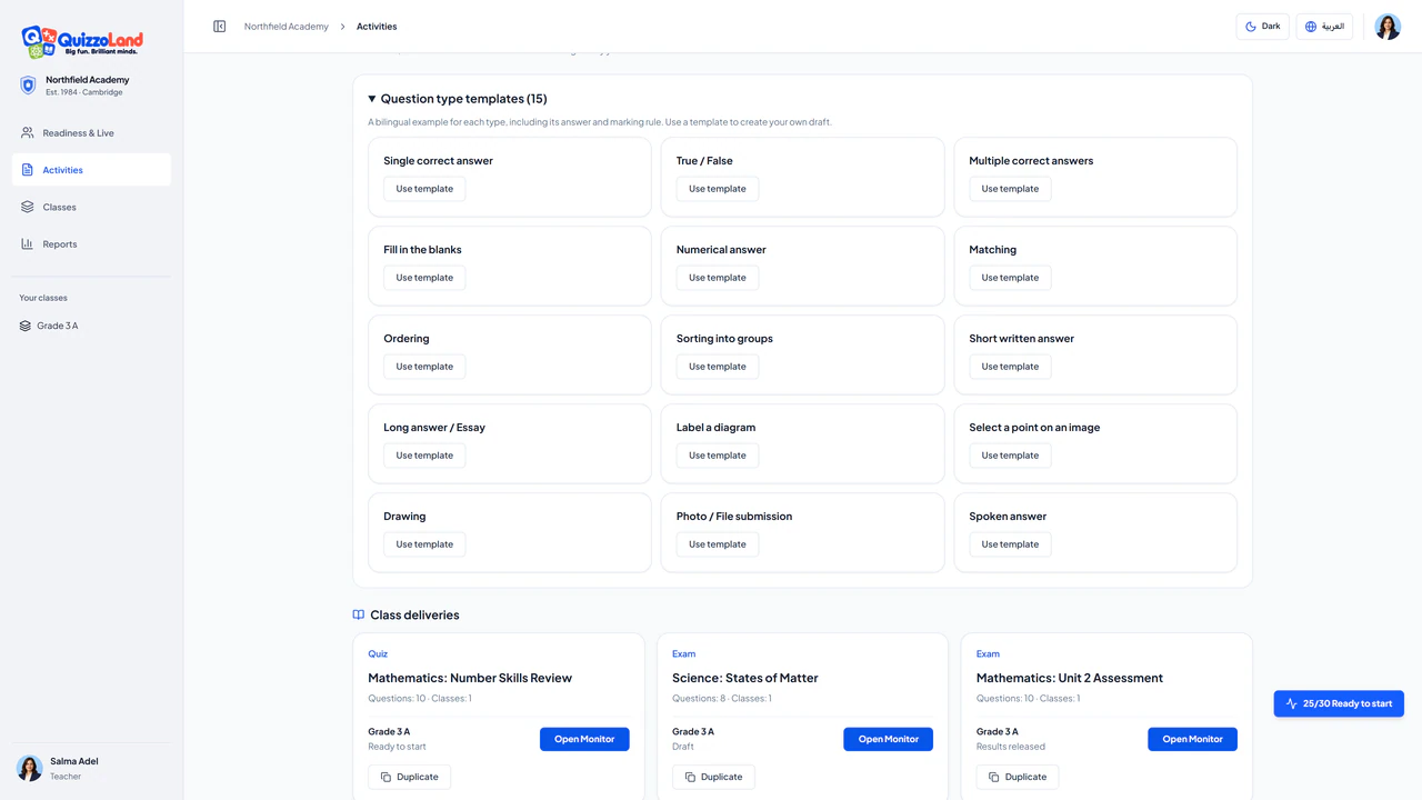 15 ready question templates